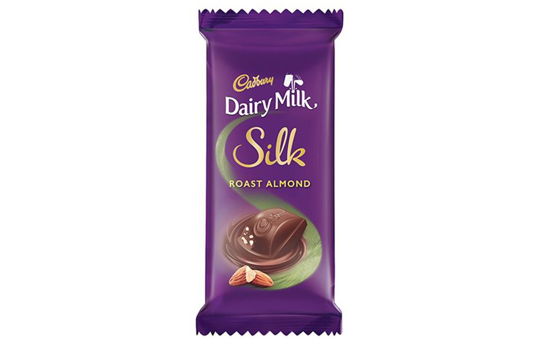 Cadbury Dairy Milk Silk Roast Almond   Pack  137 grams